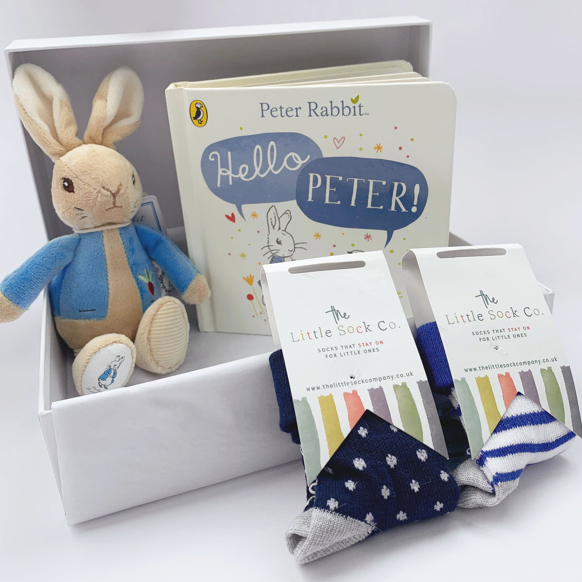 Personalised Peter Rabbit classic Gift Set - Perfect for Baby