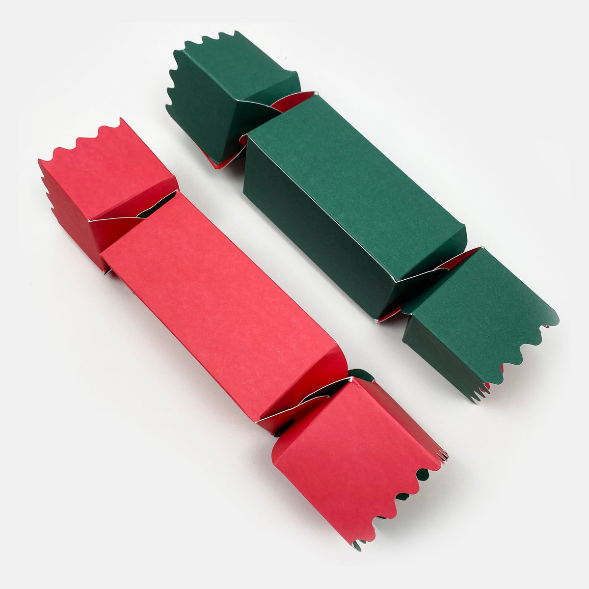 Personalised Mini + Me Little Sock Christmas Cracker Pair - Matching Sock Cracker Gift