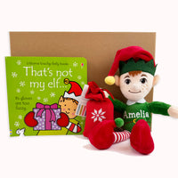 Personalised - That's Not My Elf Baby and Toddler Christmas Gift Set