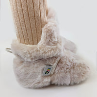 Super Soft Non-Slip Ribbed Tights in Gold Sparkle