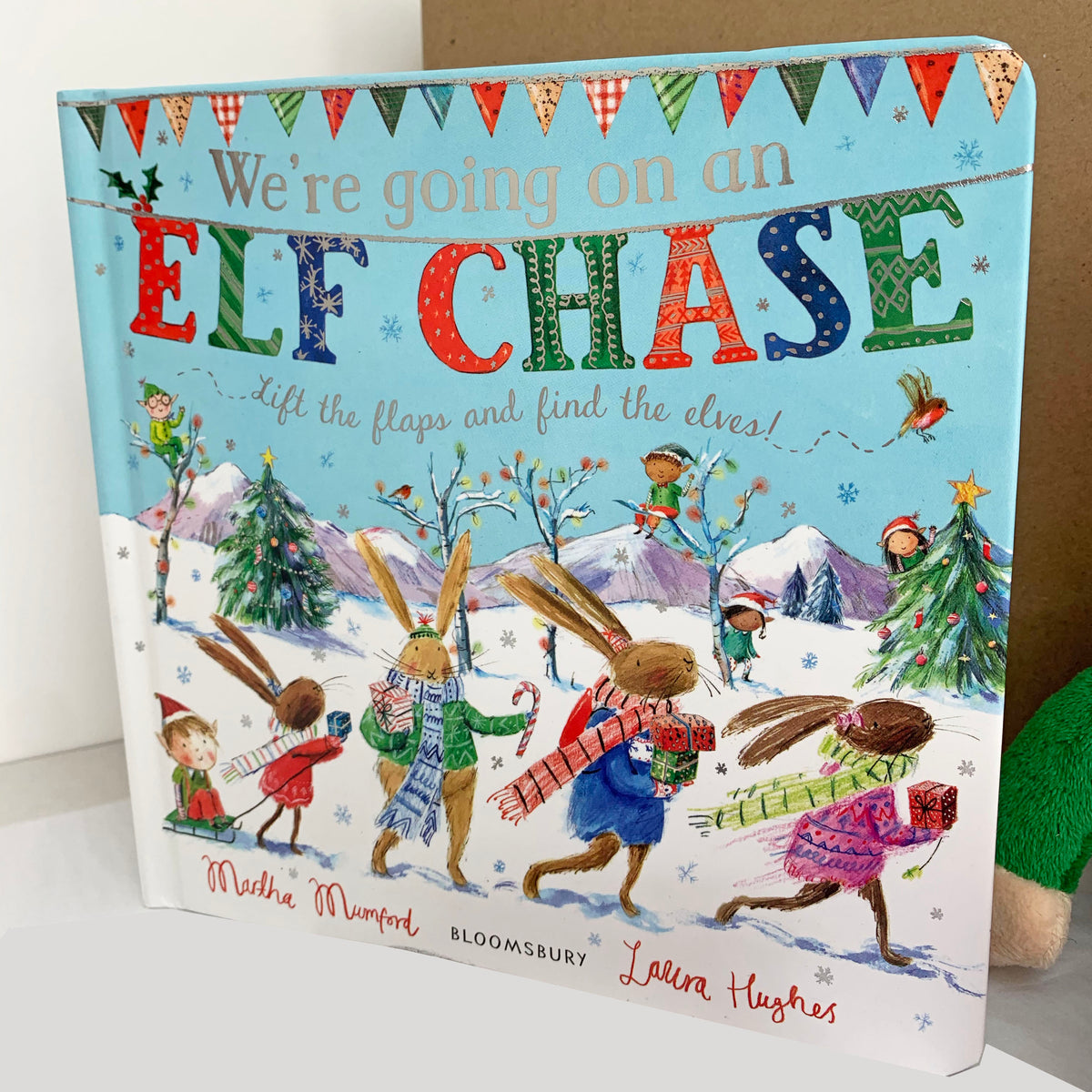 Personalised - Elf Chase Baby and Toddler Christmas Gift Set