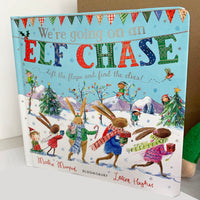 Personalised - Elf Chase Baby and Toddler Christmas Gift Set