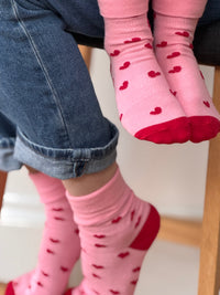 Non-Slip Stay on Baby and Toddler Socks - 3 Pack in Amore