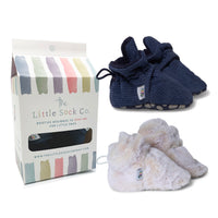 2 Pack of Stay-on, Non-Slip Booties - Mix 'n' Match Colours