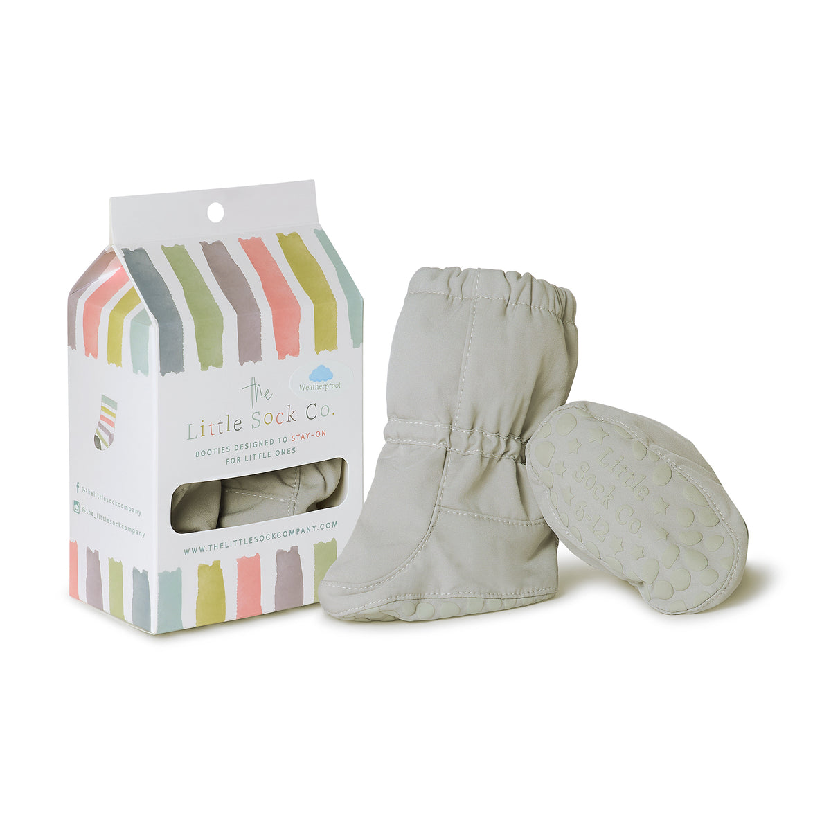 All Weather Stay-on Booties - Showerproof & Windproof in Rayne