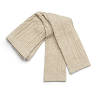 Warm Soft Cable Knit Baby and Toddler Leggings - Oatmeal
