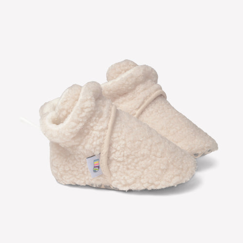 Polar - Stay-on, Non-Slip Booties - Cosy Borg Pram Slipper or Baby Carrier bootie