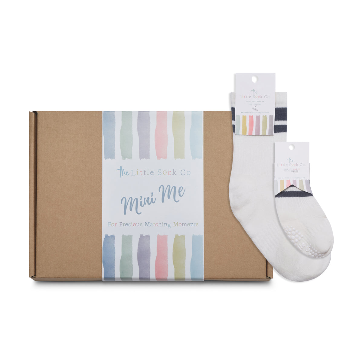 Adults Mini Me Matching Sporty Socks in Chase