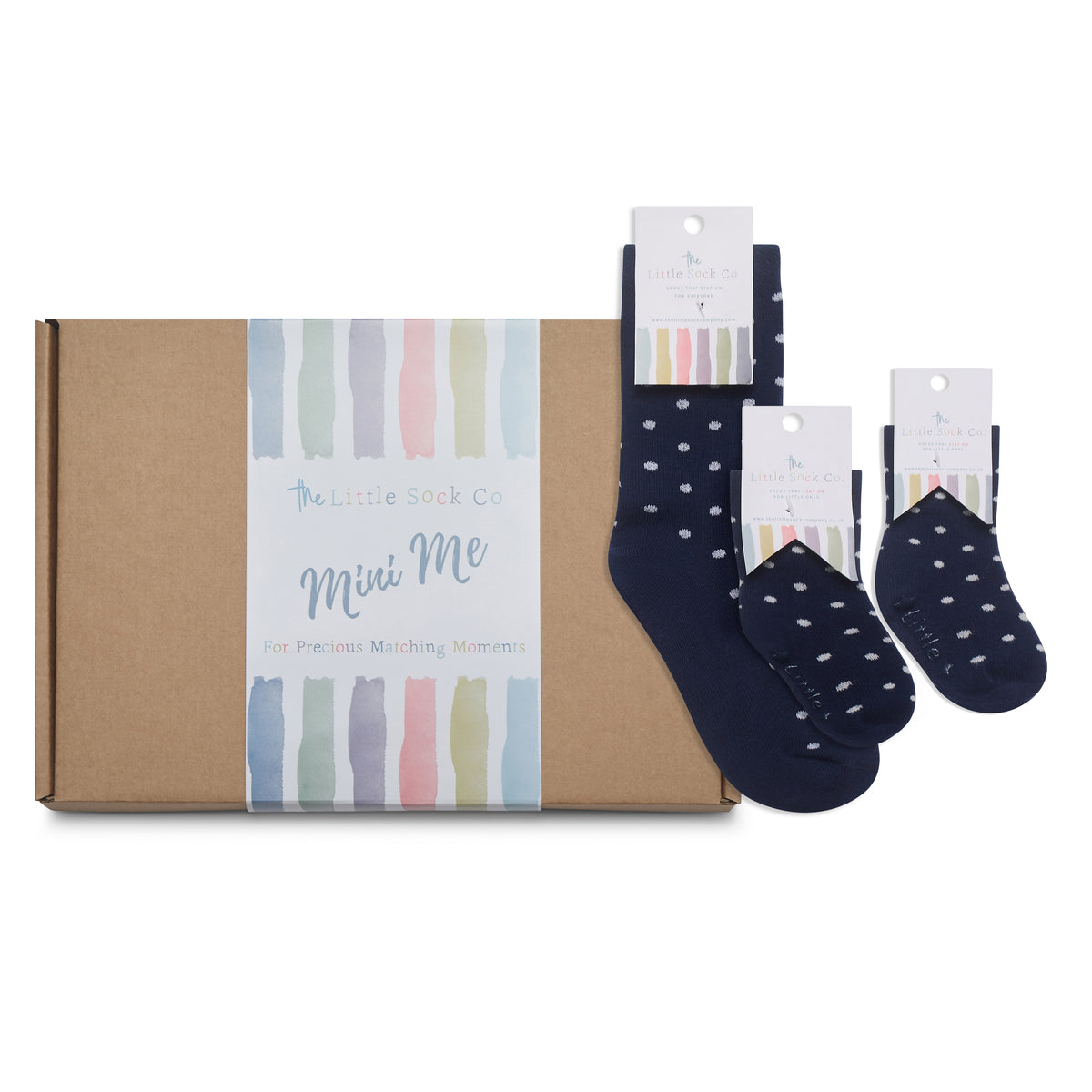 Classic Mini + Me Matching Sock Gift Set in Kinsley - The Perfect Gift