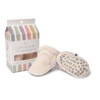 Cosy Borg Stay-on, Non-Slip Booties | Polar