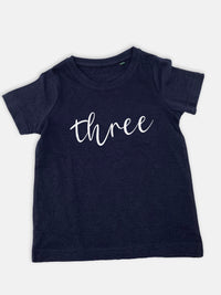 Milestone Gift Set - The Perfect Birthday Gift Set with T-shirt - THREE year old