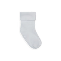 OUTLET - Non-Slip Stay on Baby and Toddler Socks - Off White