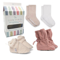 Baby Pram Walk Bundle | Stay-On Booties & Socks