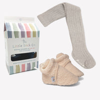 Bundle of Sherpa Stay-on, Non-Slip Booties & Cosy Non-slip Tights