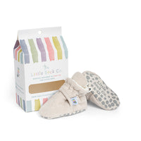 Corduroy Stay-On Baby & Toddler Booties | Fawn