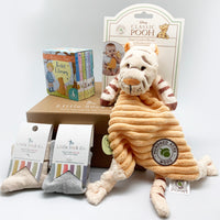 Personalised Tigger Comforter and Book Newborn and Baby Gift Set