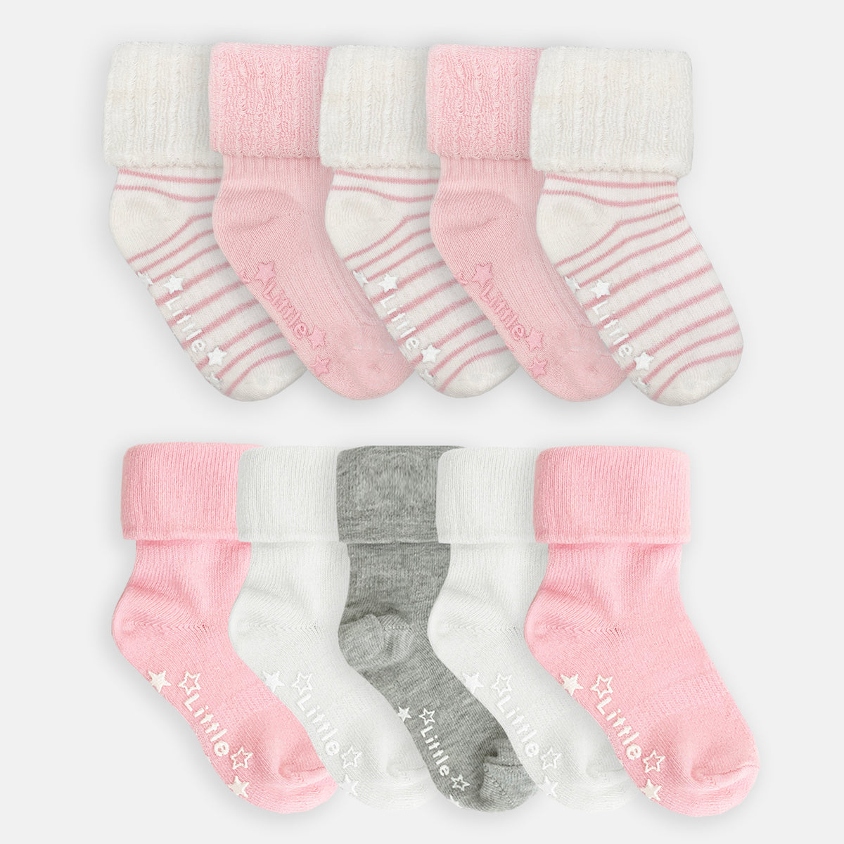 Original + Cosy Sock Classic Bundle - Pink - 10 pairs