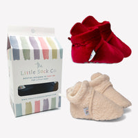 2 Pack of Stay-on, Non-Slip Booties - Mix 'n' Match Colours