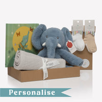 Personalised Welcome to the World - Newborn Baby Luxury Gift Set