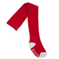 Non-Slip Baby and Toddler Tights | Red