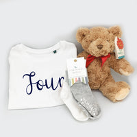 Milestone Gift Set - The Perfect Birthday Gift Set with T-shirt - FOUR year old