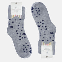 His & Her Matching Adults Socks Gift Set in Star ★ The Perfect Gift