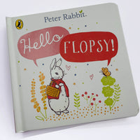 My First Flopsy Bunny Large Gift Set - Soft Cuddly Toy and Book for Baby and Toddler