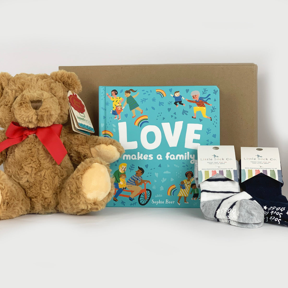 Love Makes a Family Luxury Gift Set for Babies and Toddlers