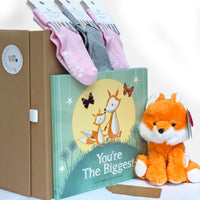 Older Sibling Fox Gift Set - You're The Biggest