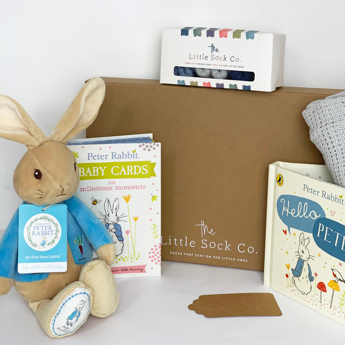 Peter Rabbit Newborn Hamper - New born baby or Baby Shower gift