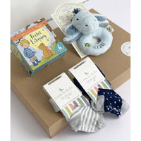 Eeyore Rattle and Book Gift Set - Newborn Baby Gift