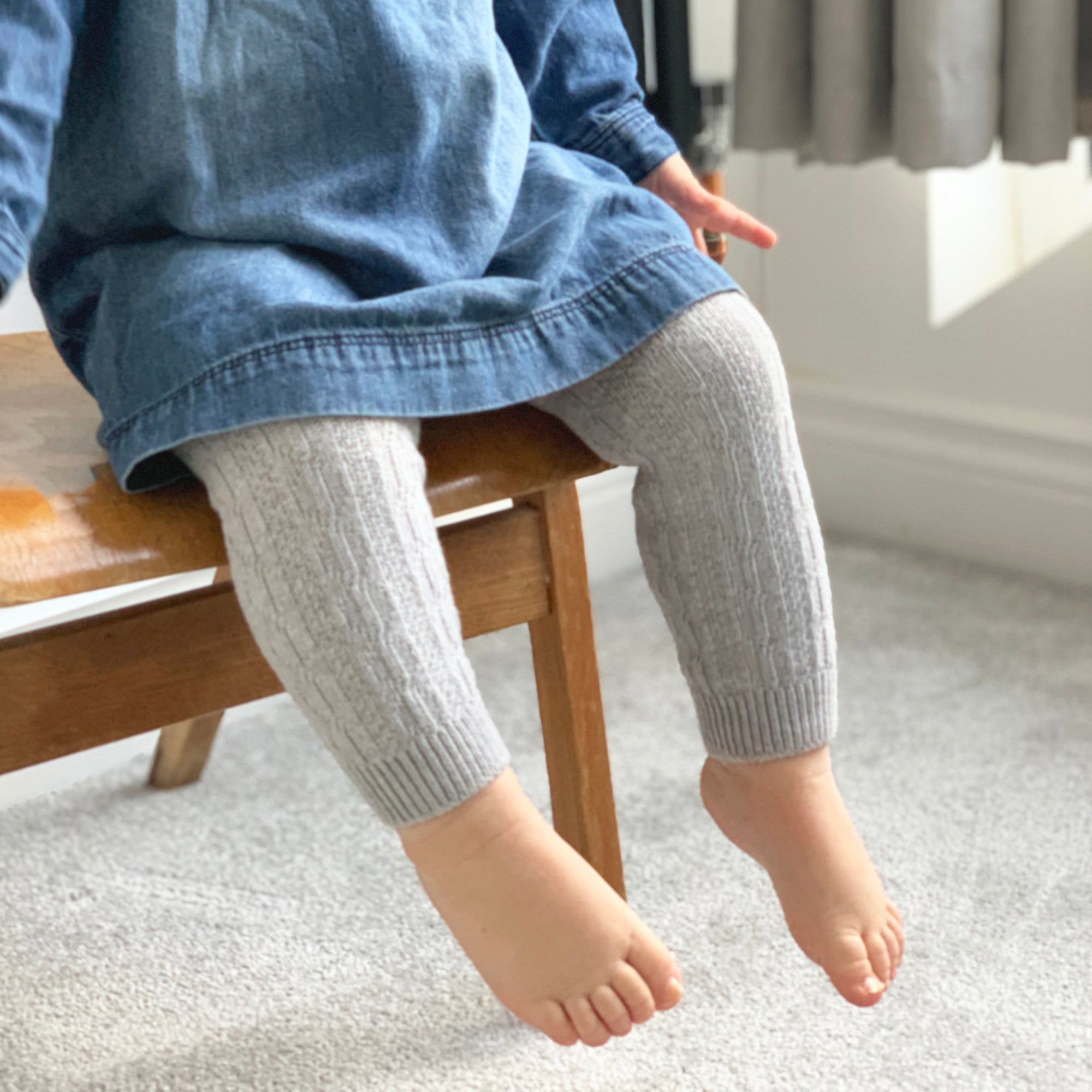 Jefferies Socks Scalloped Footless Tights Red Baby Toddler Leggings -  Madison-Drake Children's Boutique