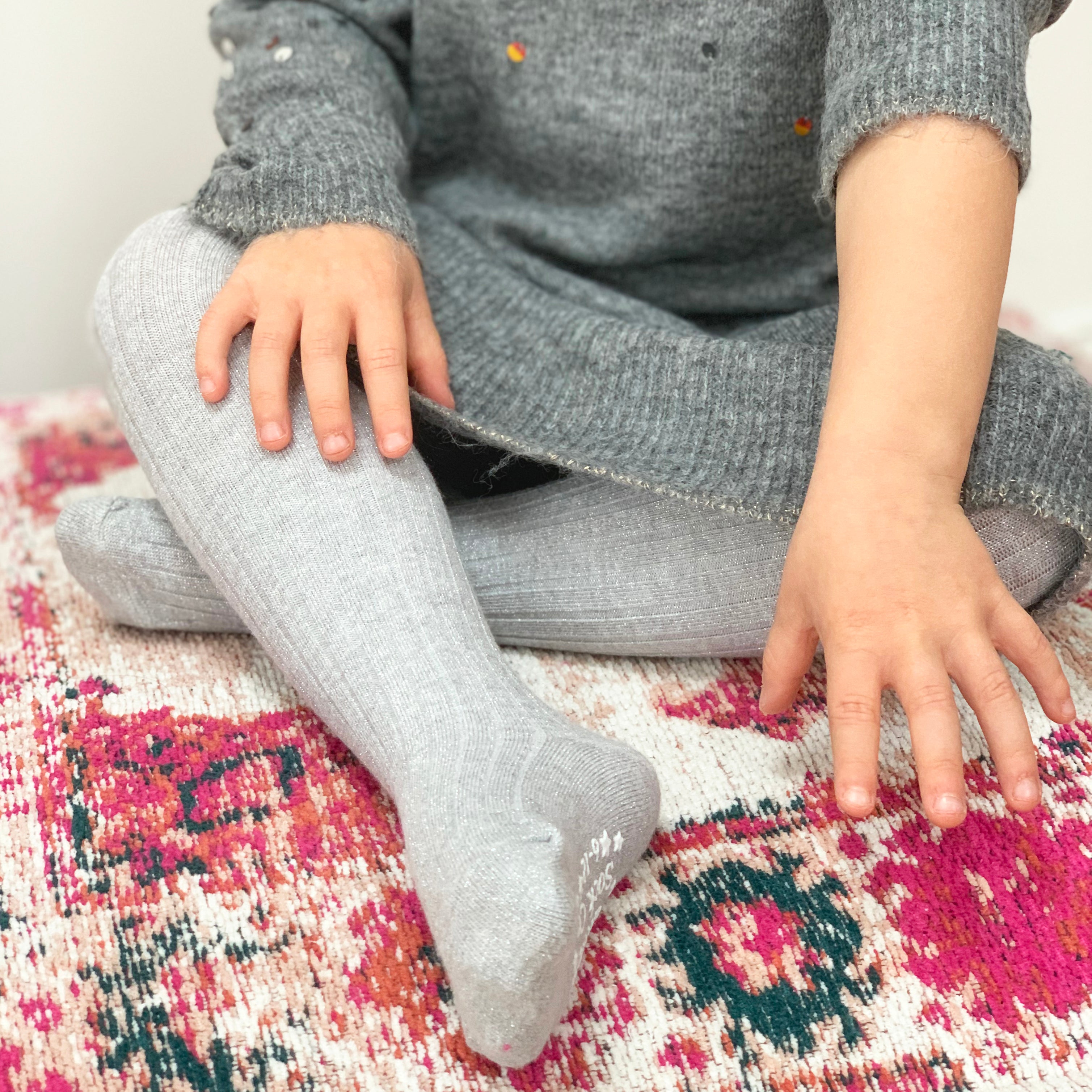 Silver stockings for clearance toddlers