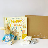 Peter Rabbit Touch & Feel - Happy Easter Peter Gift Set - Baby and Toddler Easter Gift Set - The perfect Chocolate Free Easter gift