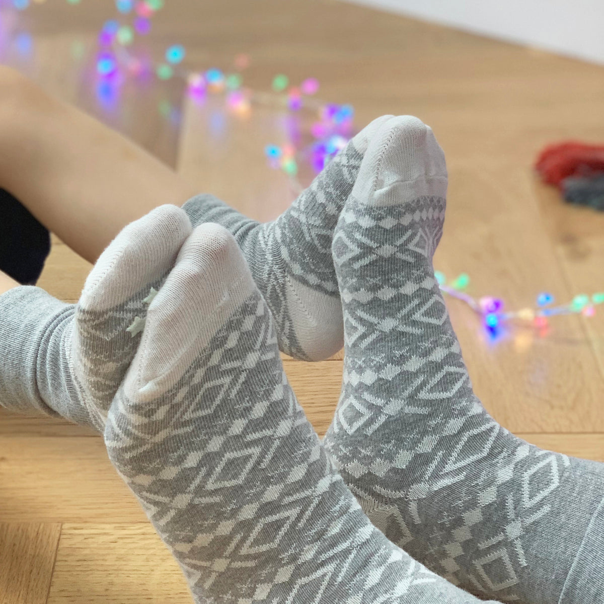 Child's Mini Me Matching Socks in Björn Nordic