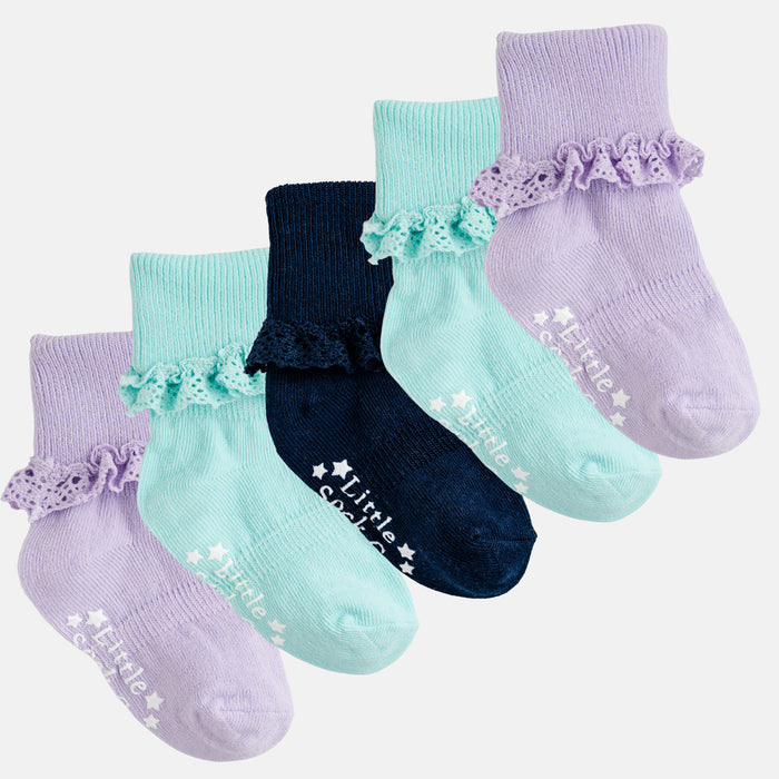 Non Slip Stay on Frilly Socks for babies and toddlers The Little Sock