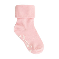 Non-Slip Stay on Baby and Toddler Socks - Fairy Tale Pink